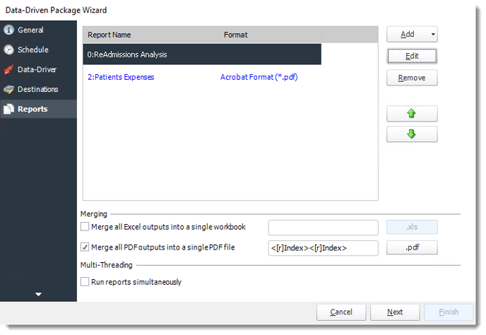 Power BI and SSRS. Reports Wizard in Data Driven Package in PBRS.