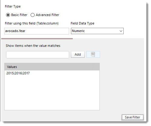 Power BI and SSRS Reports: Report Filters in PBRS.