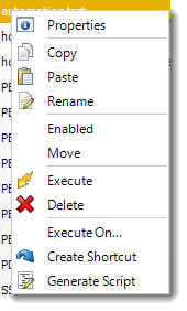 Power BI and SSRS. Automation Schedule Context Menu in PBRS.