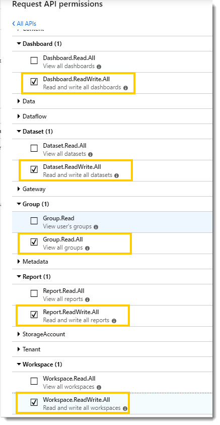 Power BI Reports: Adding Power BI account using Azure Active Directory Authentication in PBRS.
