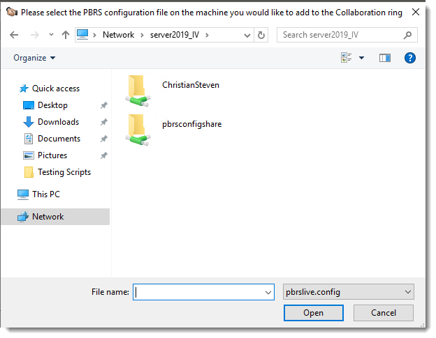 Power BI and SSRS Reports: Adding a Collaborator machine in PBRS.