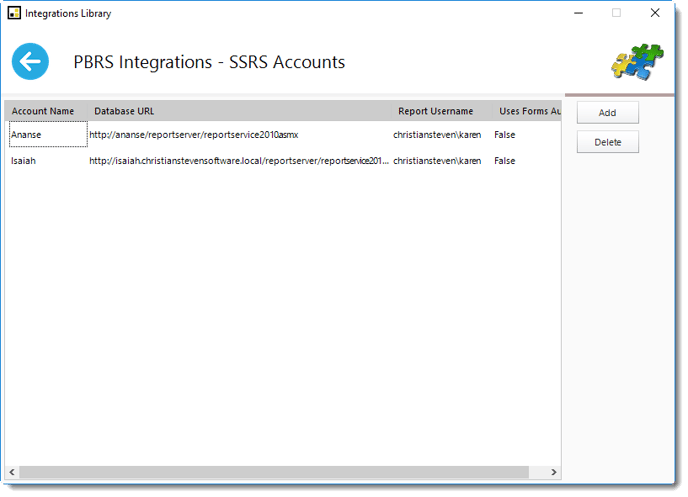 Power BI and SSRS Reports: Adding a SSRS Accounts in PBRS.
