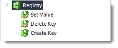Crystal Reports: Registry tasks in CRD.