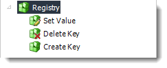 Crystal Reports: Registry tasks in CRD.