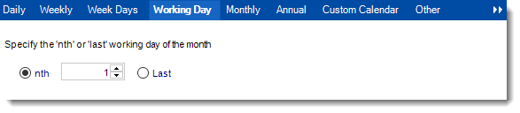 Crystal Reports: Schedule Wizard in Schedules in CRD.
