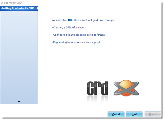 Crystal Reports: Welcome to CRD.