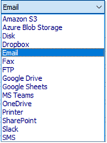 ATRS Destination Dropdown