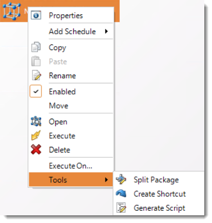 Context Menu Event Based Package