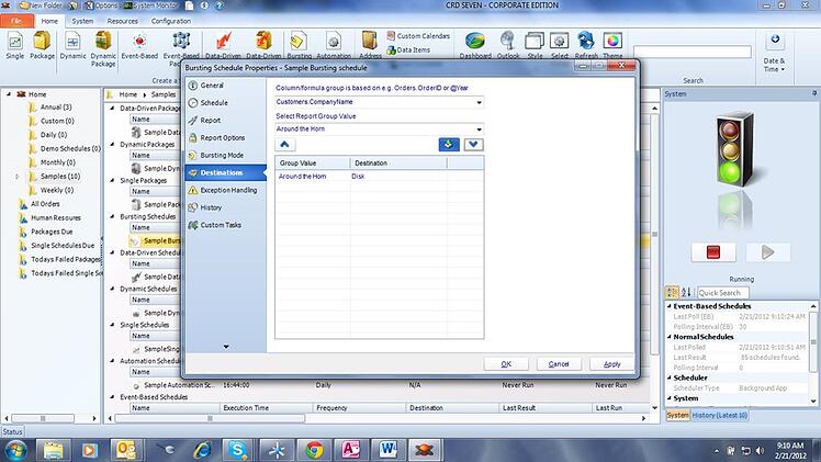 Crystal Report Bursting How to Burst Crystal Reports by Email