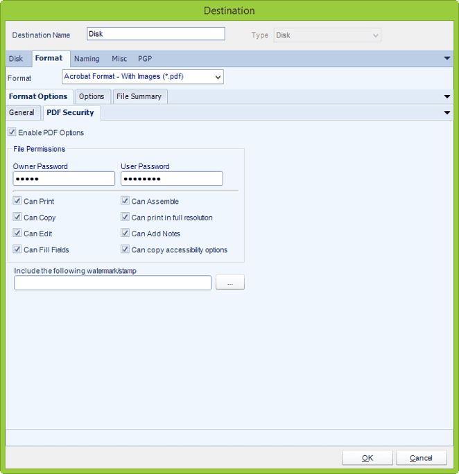 How to password protect Access Reports