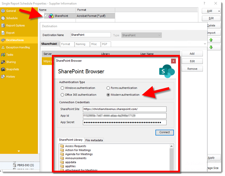 Modern Authentication Sharepoint