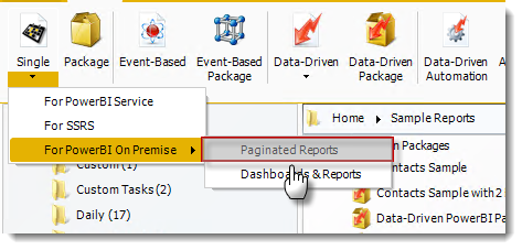 Schedule Power BI Paginated Reports with PBRS