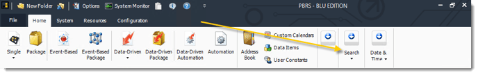 Power BI and SSRS. Search section in PBRS