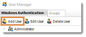 Windows Authentication Add User
