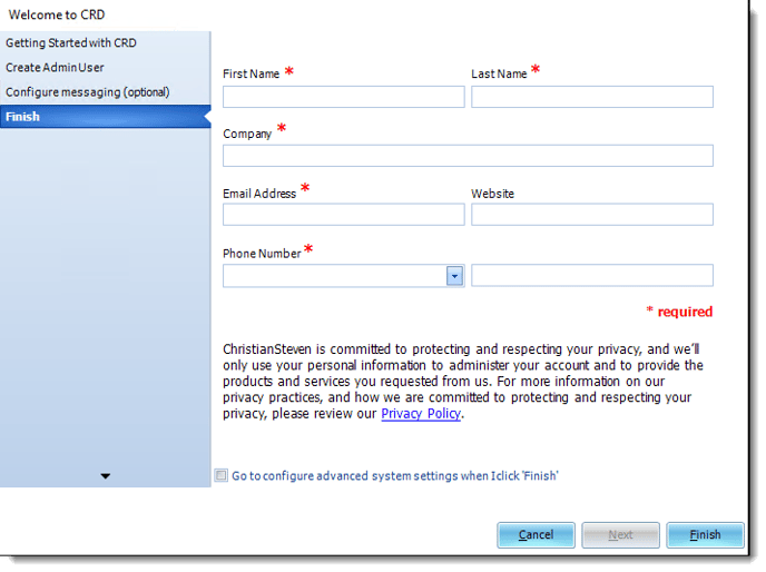 Crystal Reports: Welcome to CRD.