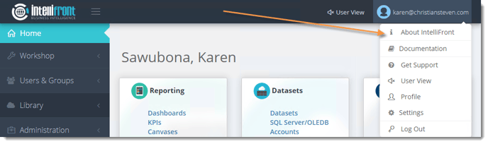 KPIs and Dashboards: Activating IntelliFront BI.