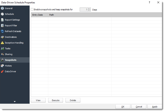 Power BI and SSRS. Data Driven Schedule Properties in PBRS