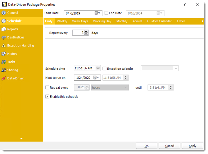 Power BI and SSRS. Data Driven Package Properties in PBRS.