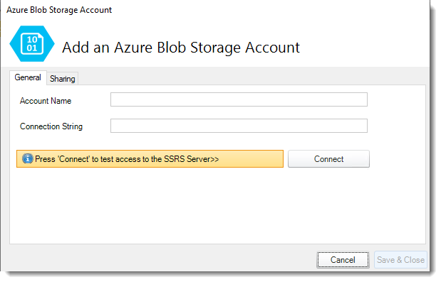 Power BI and SSRS: Azure Blobs Storage in PBRS.