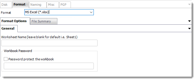 Power BI and SSRS. Excel format section in Destination Wizard in PBRS.