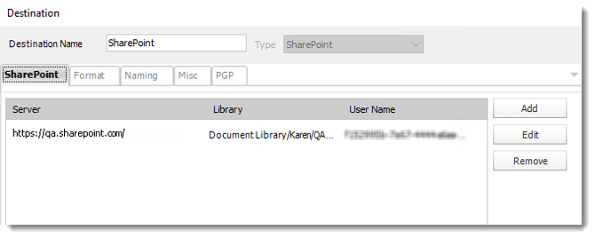 Power BI and SSRS. SharePoint Destination Wizard in PBRS