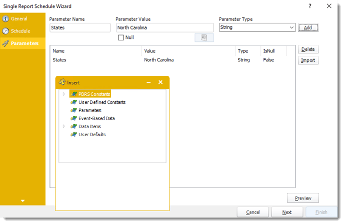 Power BI and SSRS: Parameter Wizard in Single Schedule for Paginated Reports in PBRS.