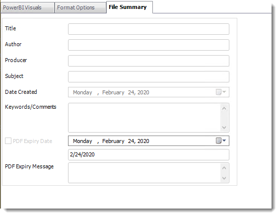 Power BI and SSRS. CSV Output Format section in Destination Wizard in PBRS.