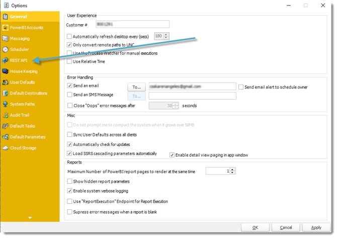 Power BI and SSRS Reports: REST API in PBRS.