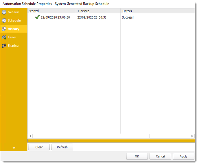 Power BI and SSRS. Schedule Backup in System Monitor in PBRS