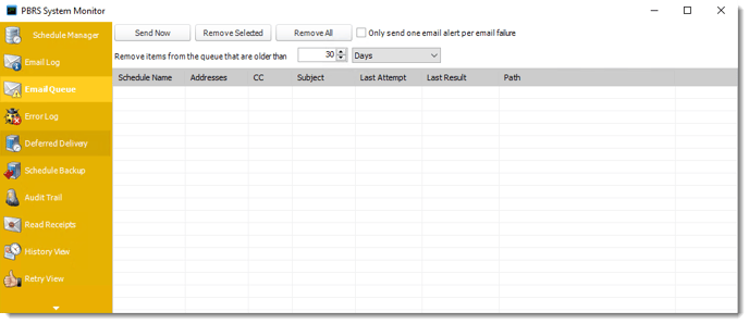 Power BI and SSRS. Email Queue in System Monitor in PBRS