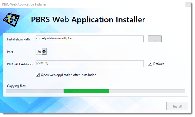 Power BI and SSRS Reports: Installing PBRS Web Application.