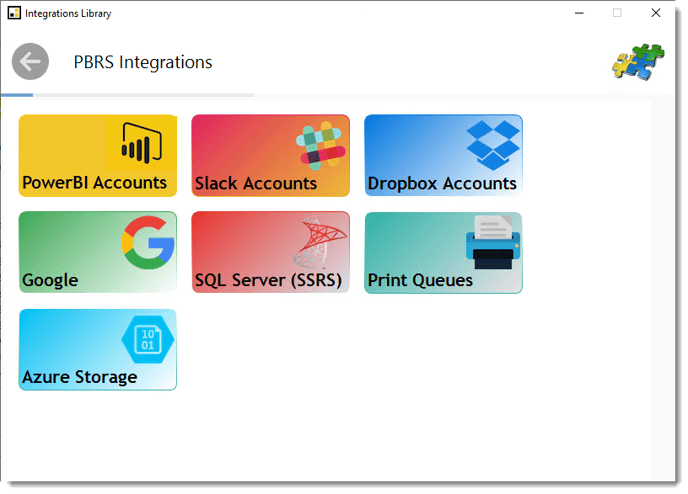Power BI and SSRS: Integrations Library in PBRS.