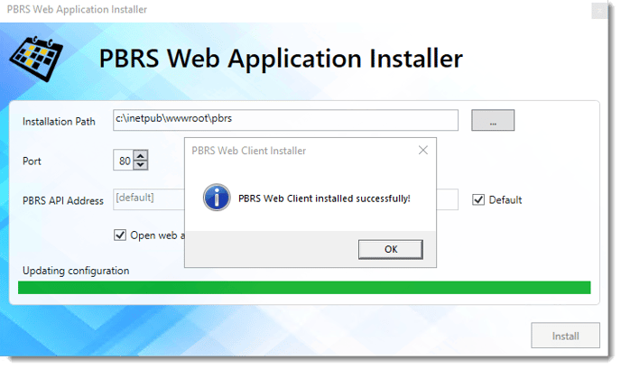 Power BI and SSRS Reports: Installing PBRS Web Application.