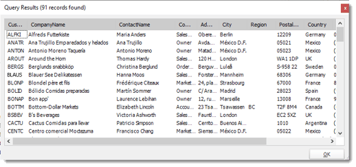 Power BI and SSRS. Get Values from Database interface in PBRS.