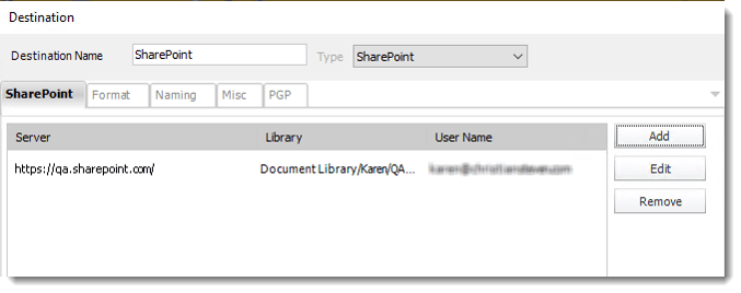 Power BI and SSRS. SharePoint Destination Wizard in PBRS