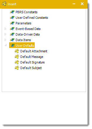 Power BI and SSRS. User Defaults Insert Menu in PBRS.