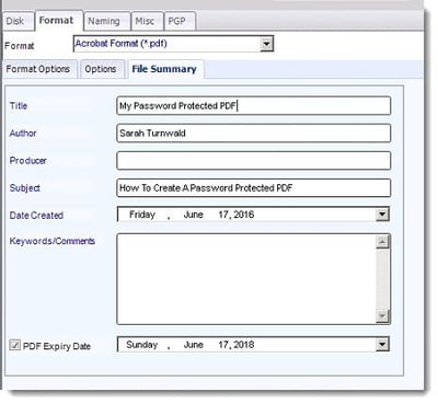 SSRS PDF Password Protection | PBRS