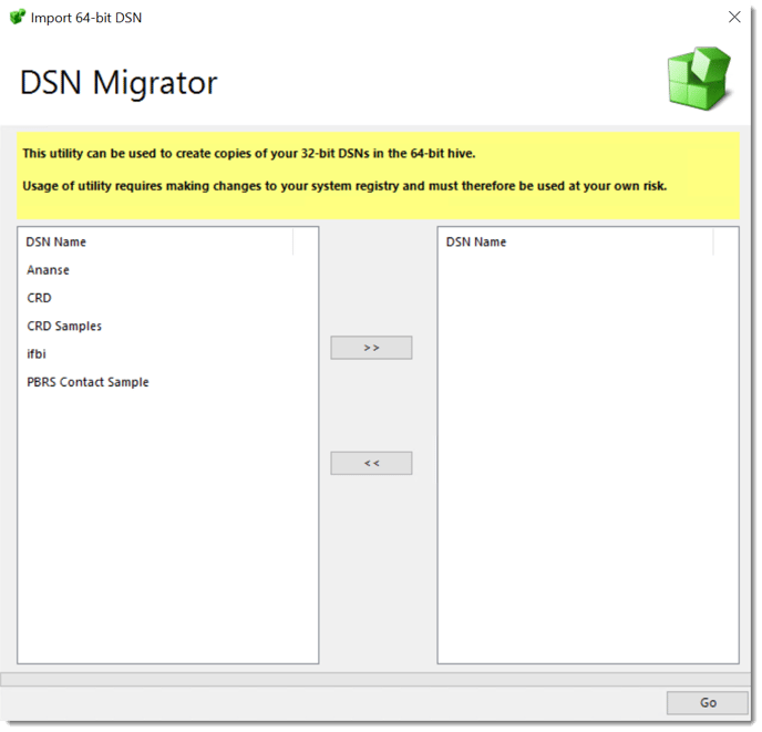 crd install dsn migrator
