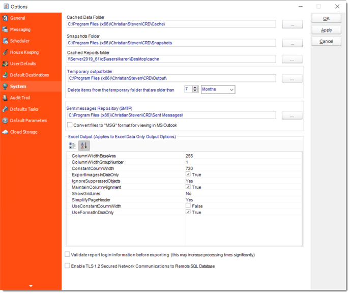 crd options system