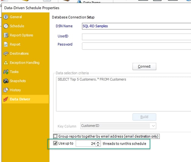 PBRS Data Driven Multithreaded