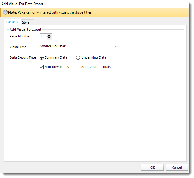 Power BI and SSRS. PDF Data Only format section in Destination Wizard in PBRS.
