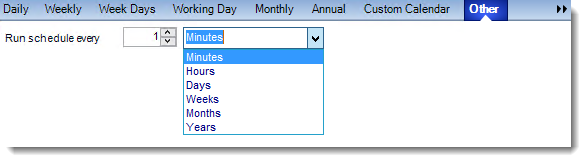 MS Access: Schedule Wizard in Dynamic Package in MARS.