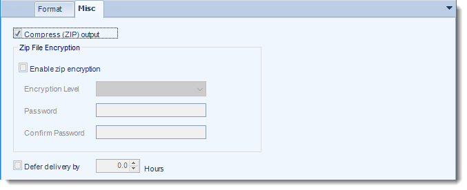 MS Access: CSV output format options in MARS.