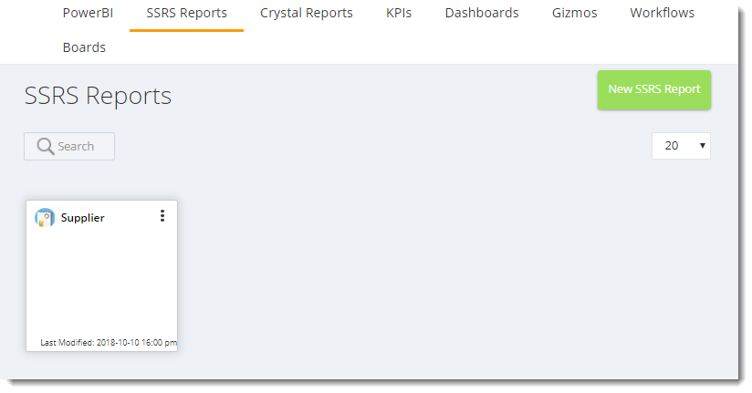 KPI's and Dashboards: SSRS Reports in IntelliFront BI.