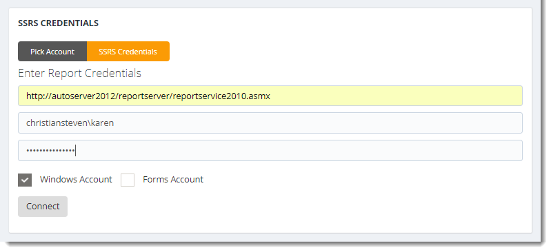 KPI's and Dashboards: SSRS Reports in IntelliFront BI.