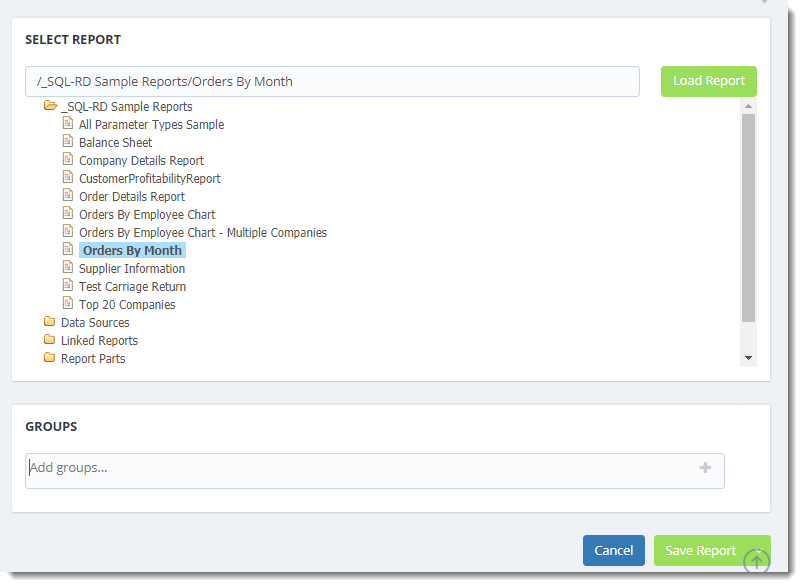 KPI's and Dashboards: SSRS Reports in IntelliFront BI.