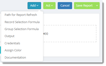 KPI's and Dashboards: Crystal Reports in IntelliFront BI.