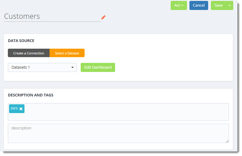 KPI's and Dashboards: Creating Dashboards in IntelliFront BI.