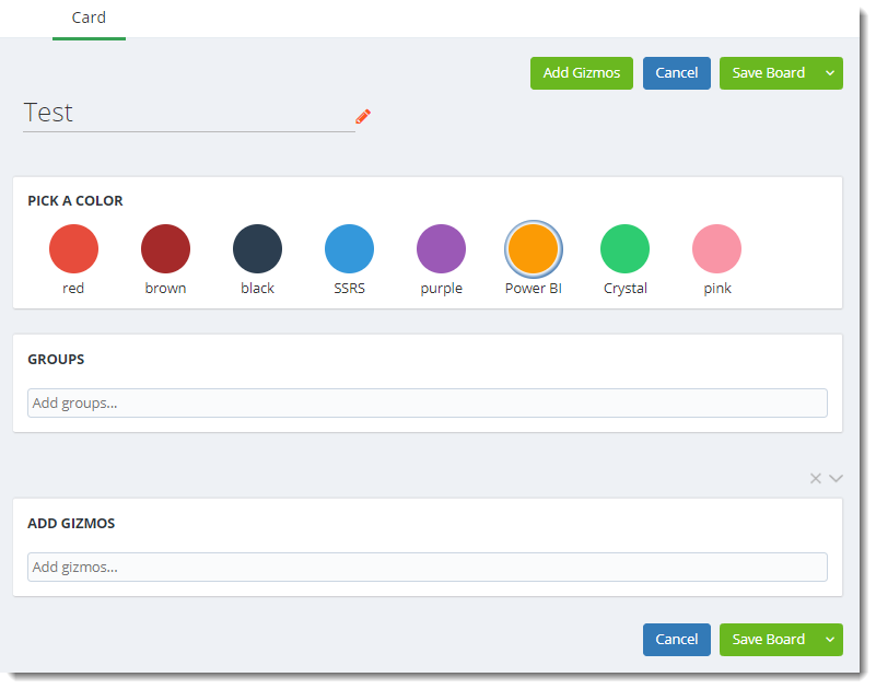 KPI's and Dashboards: Boards in IntelliFront BI.