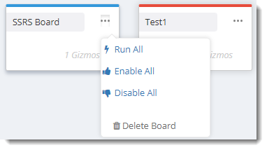 KPI's and Dashboards: Boards in IntelliFront BI.